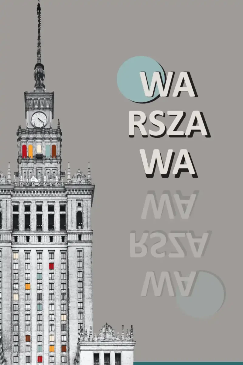 Plakaty do salonu â€“ Morning Warsaw â€“ zfragmentowpl