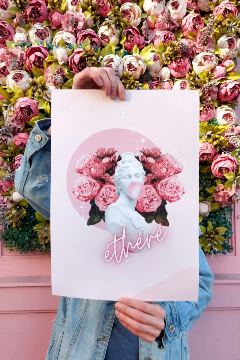 Plakaty do sypialni â€“ Pink Lemonade â€“ zfragmentowpl