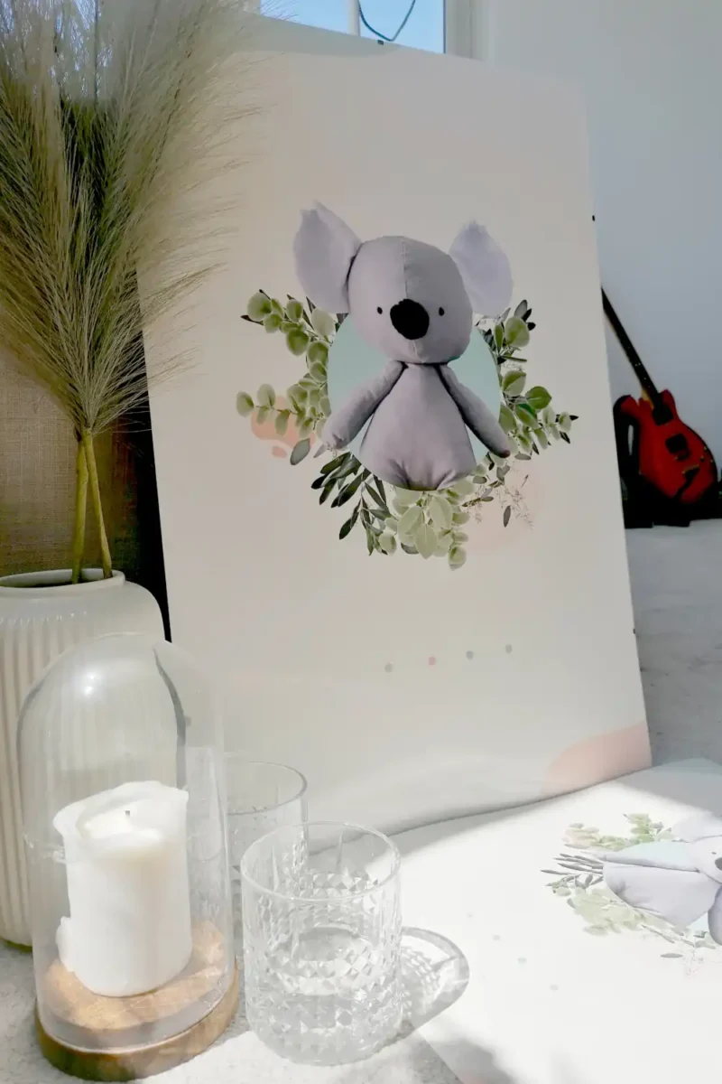 Plakaty dla dzieci â€“ Yummy Koala â€“ zfragmentowpl